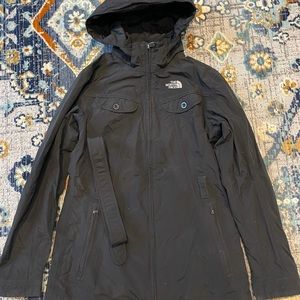 The North Face Black Hyvent Rain Jacket